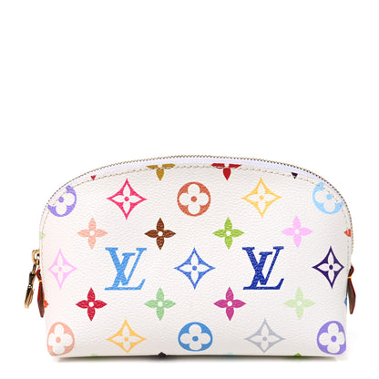 Louis Vuitton LV x TM Monogram Multicolor Cosmetic Pouch PM White 1 of 7