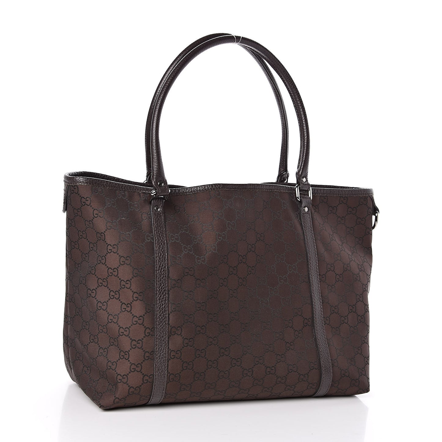 Monogram Medium Joy Tote Dark Brown
