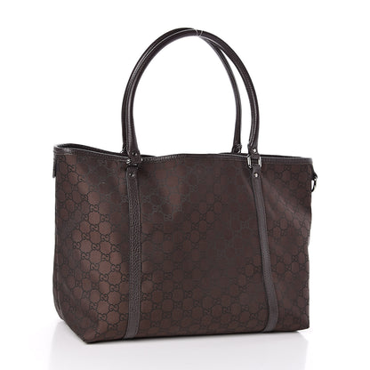 Gucci Monogram Medium Joy Tote Dark Brown 3 of 11