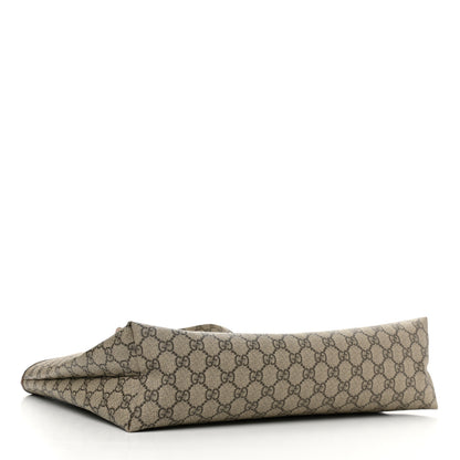 Gucci GG Plus Monogram Medium Signature Web Loop Tote Brown 4 of 10