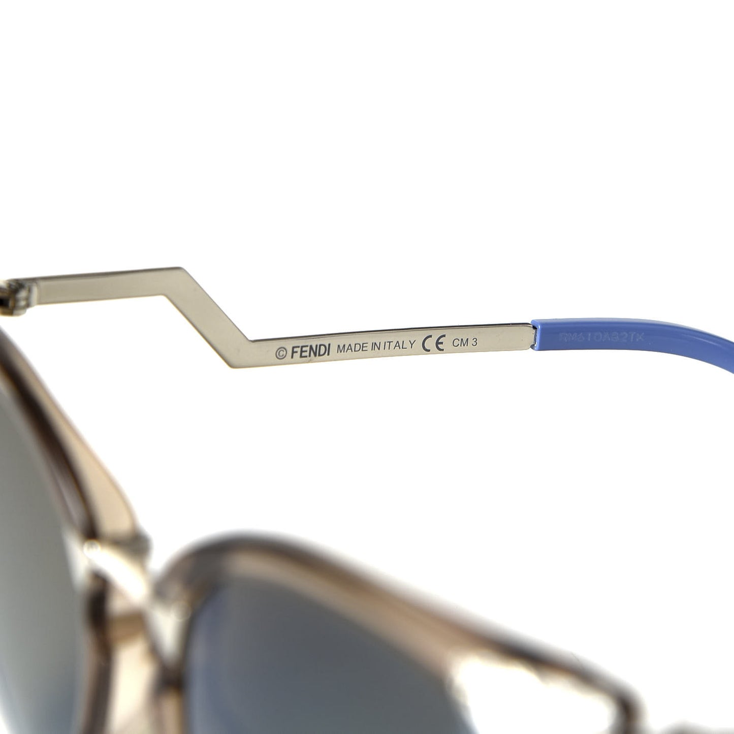 Iridia Cat Eye Sunglasses FF 0041/S Blue Crystal