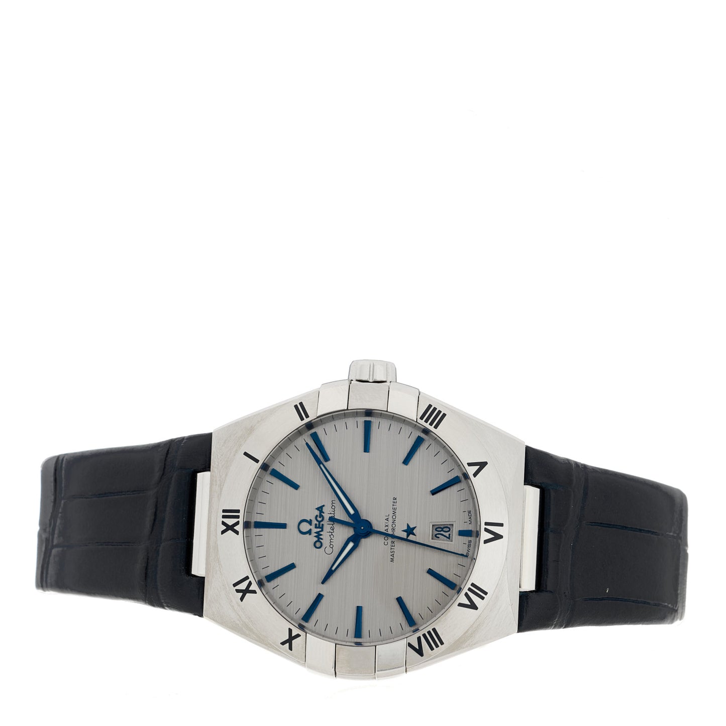 Stainless Steel 39mm Constellation Co-Axial Master Chronometer Automatic Watch Silver 131.13.39.20.06.002