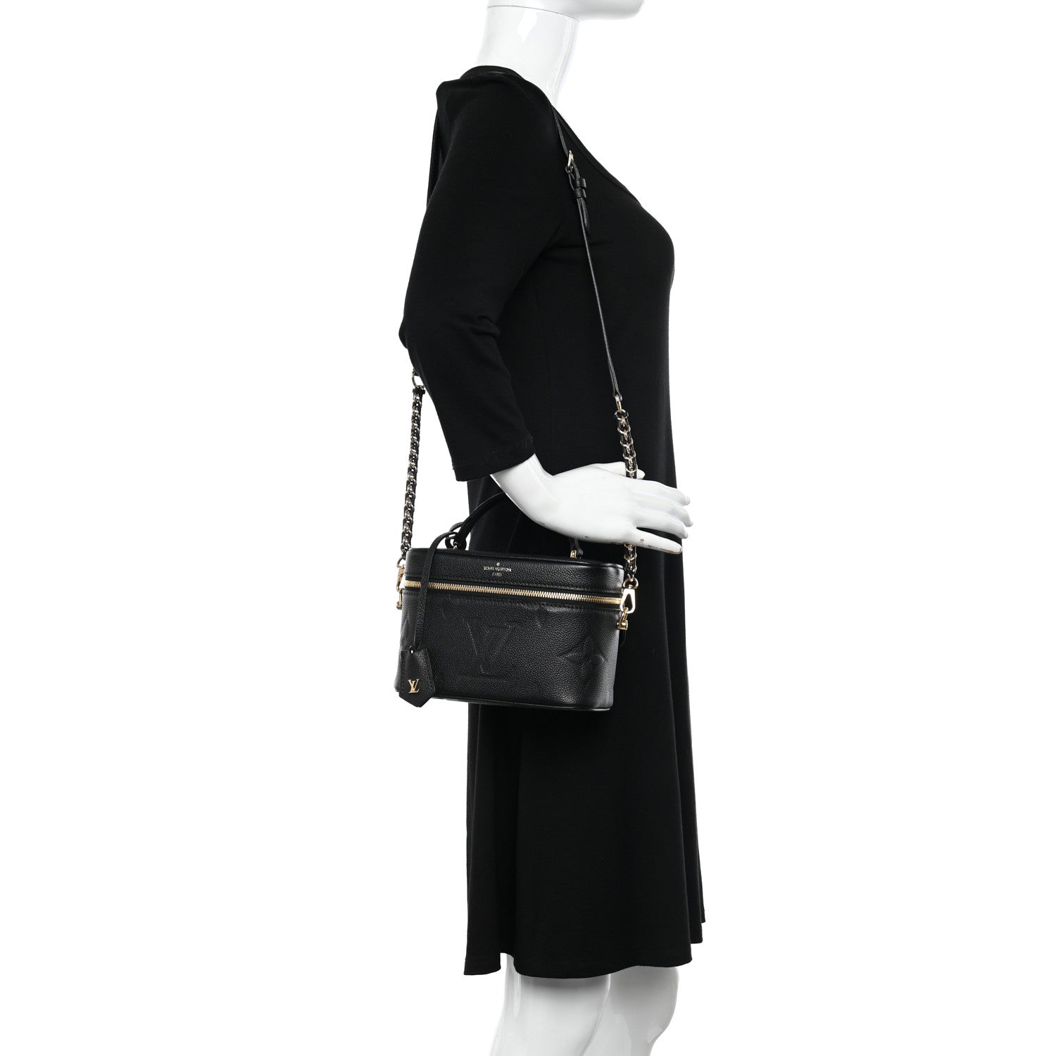 Louis Vuitton Empreinte Monogram Giant Vanity PM Black 2 of 9
