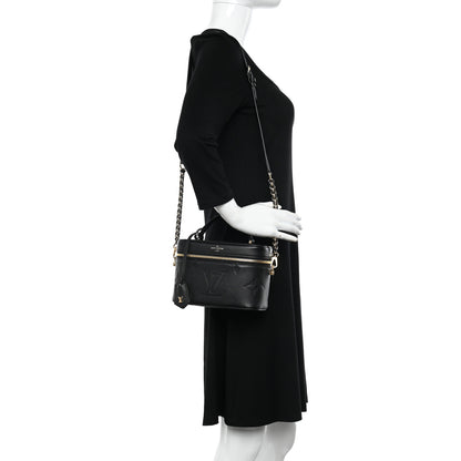 Louis Vuitton Empreinte Monogram Giant Vanity PM Black 2 of 9