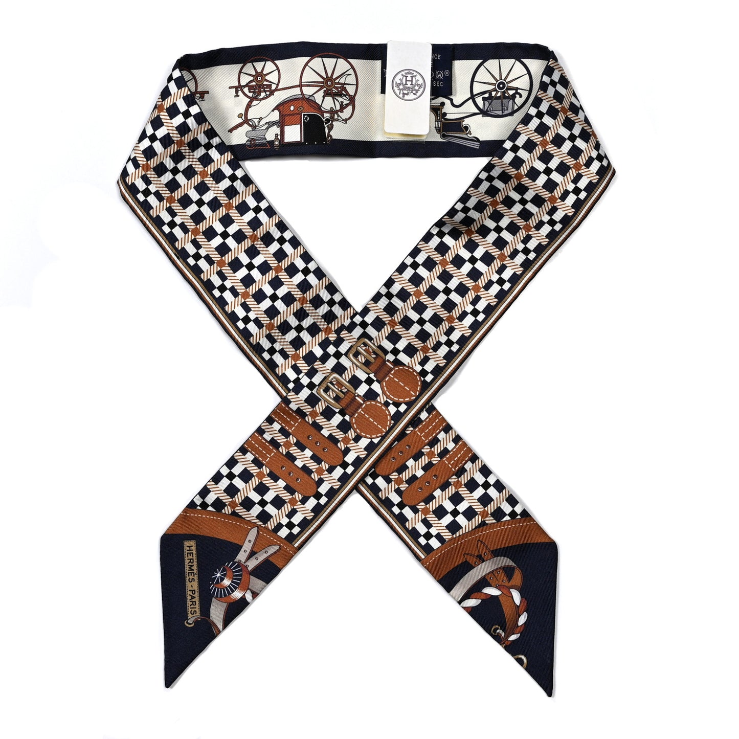 Silk Les Voitures Nouvelle Twilly Marine Caramel Black