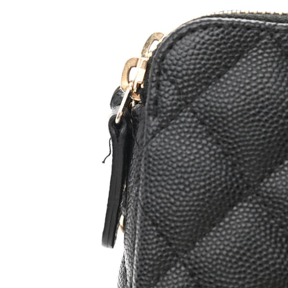 Chanel Caviar Quilted Small Clutch With Chain Black 14 of 14