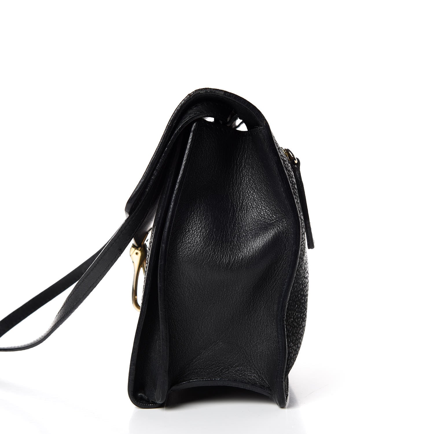 Burberry Grainy Nubuck Small Macken Crossbody Bag Black 11 of 13