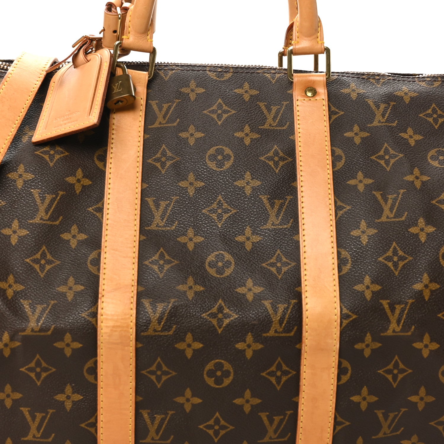 Louis Vuitton Monogram Keepall Bandouliere 50 7 of 11