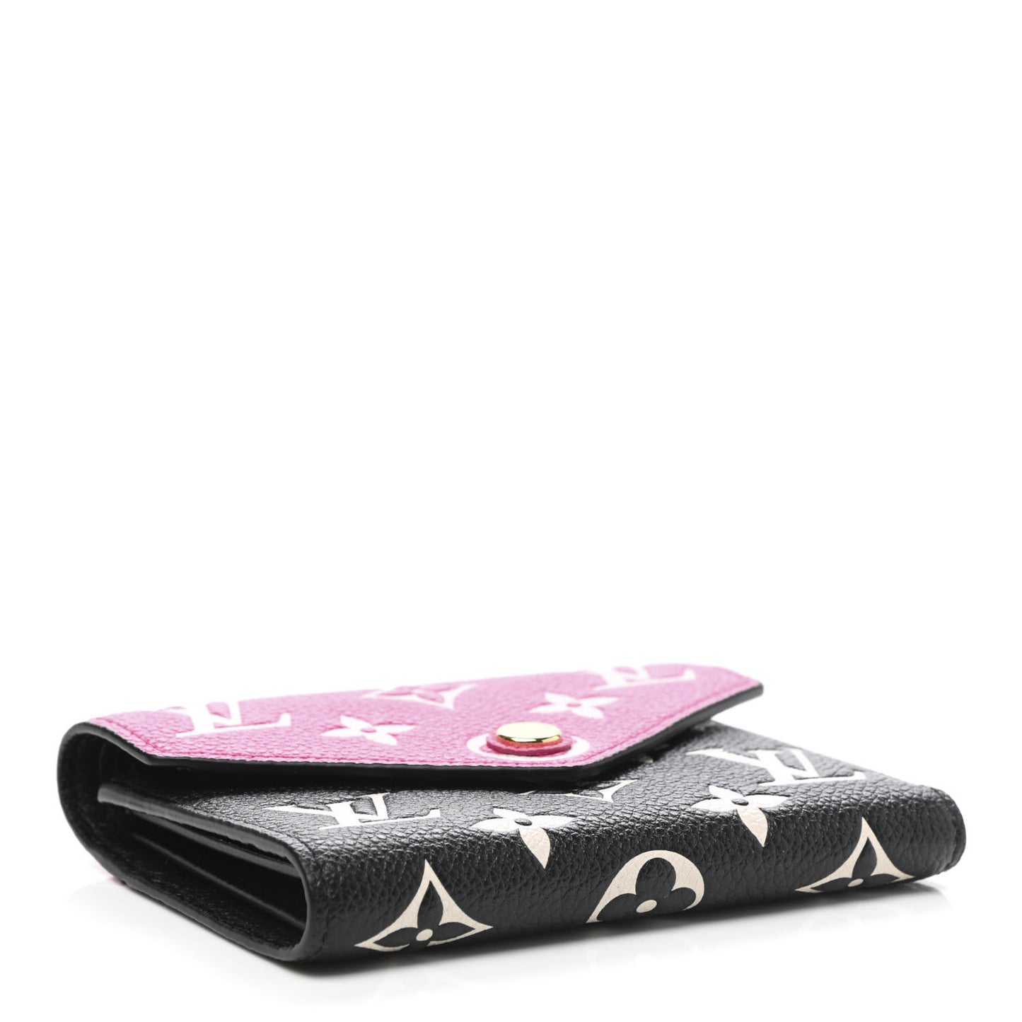 Empreinte Monogram Spring In The City Victorine Wallet Black White Pink