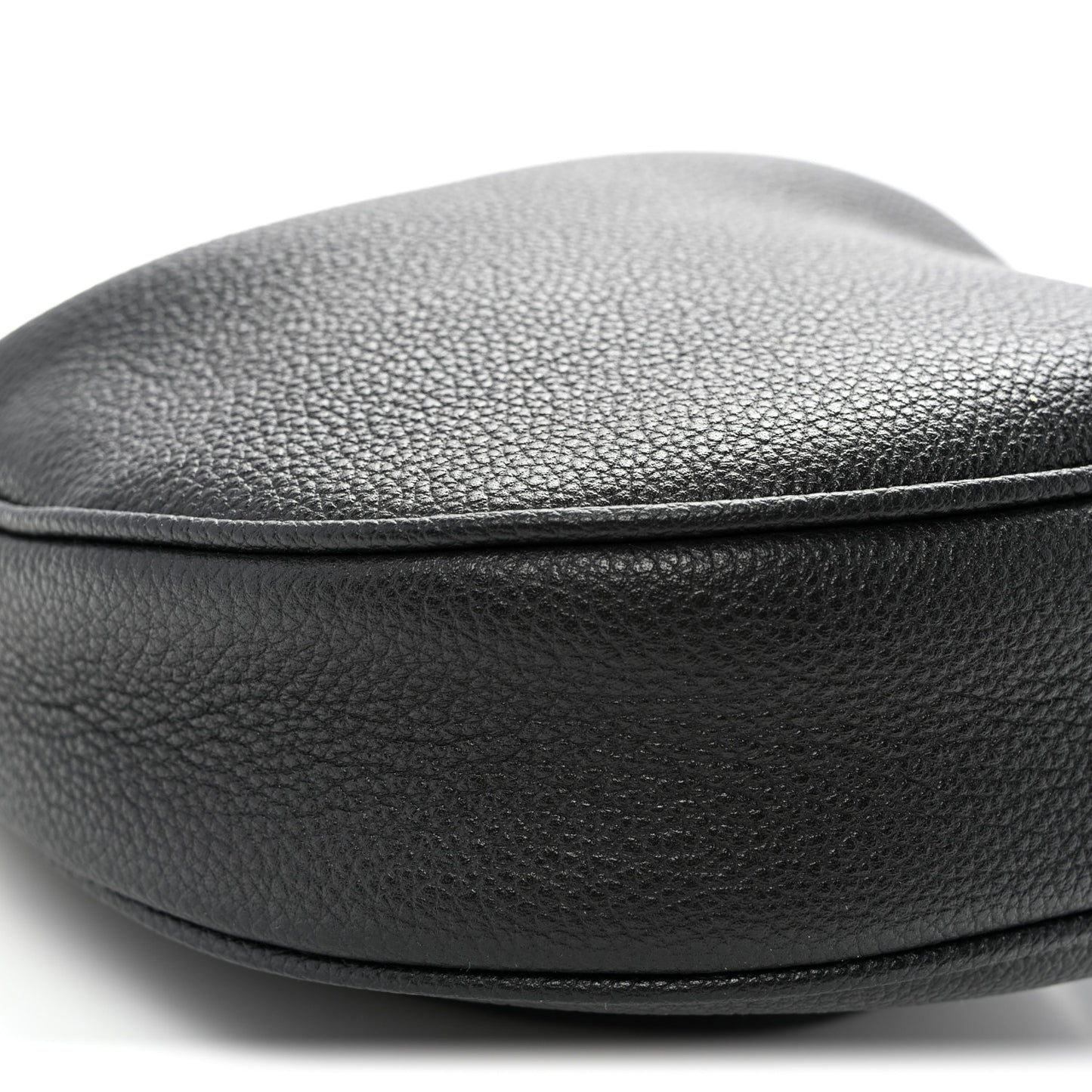 Supple Grained Calfskin Teen Lulu Shoulder Bag Black