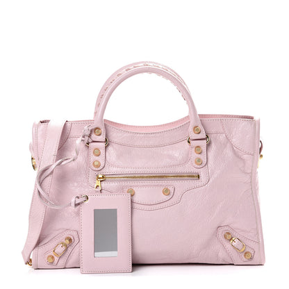Balenciaga Agneau Giant 12 Gold Hardware City Rose Poudre Rose Petunia 1 of 16