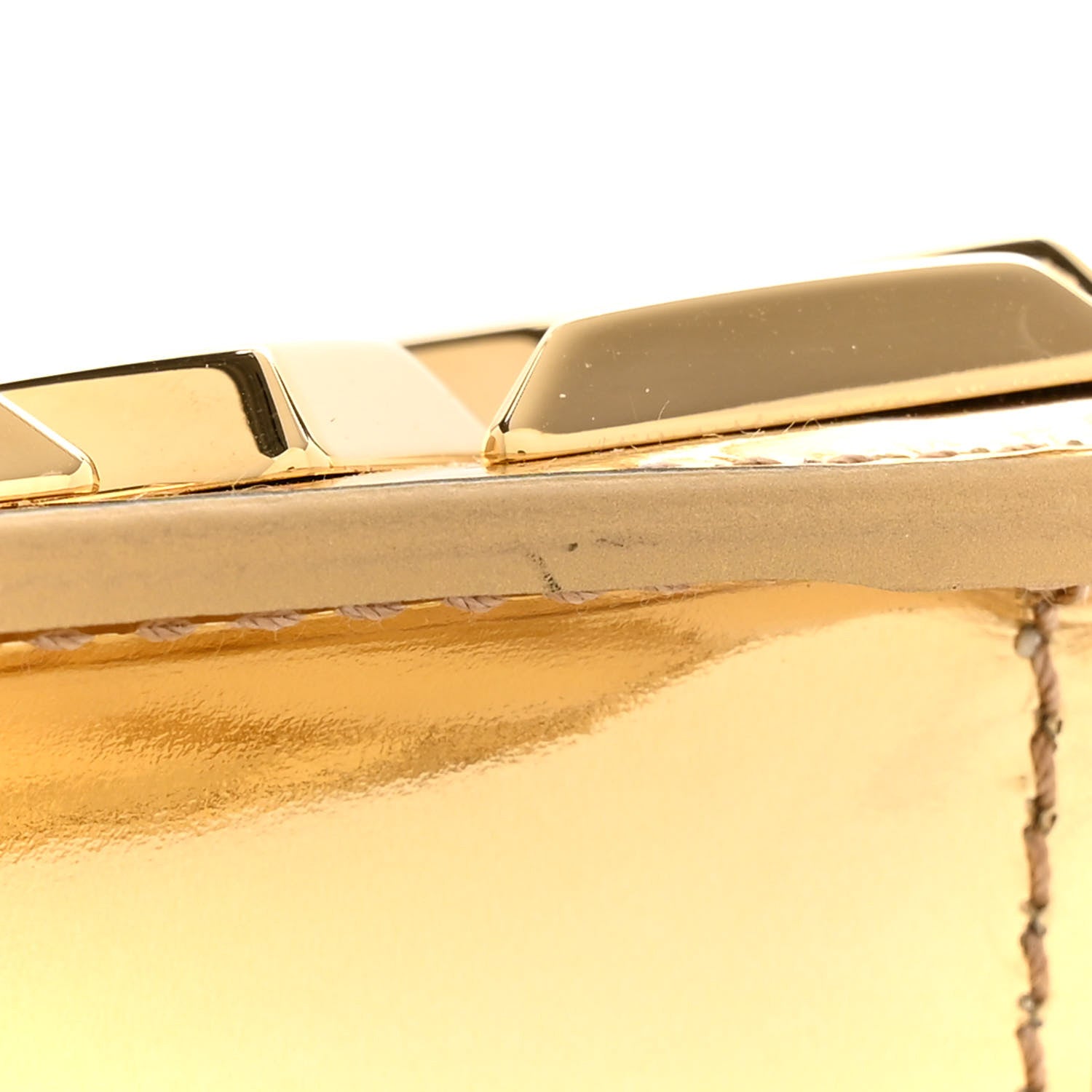 Prada Metallic Vitello Studded Mini Bag Platino 10 of 12