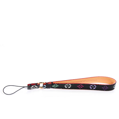 Louis Vuitton Monogram Multicolor Phone Strap Black 1 of 5