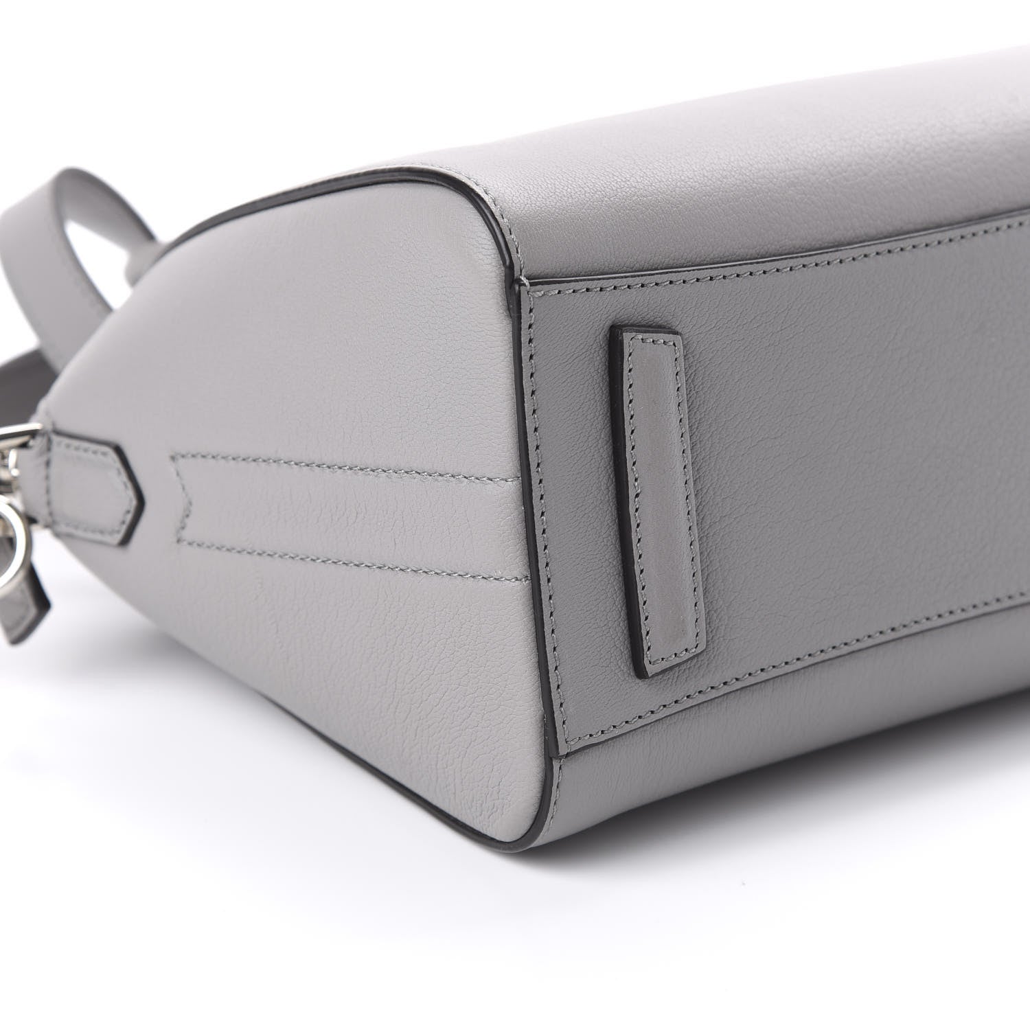 Givenchy Sugar Goatskin Mini Antigona Pearl Grey 6 of 10