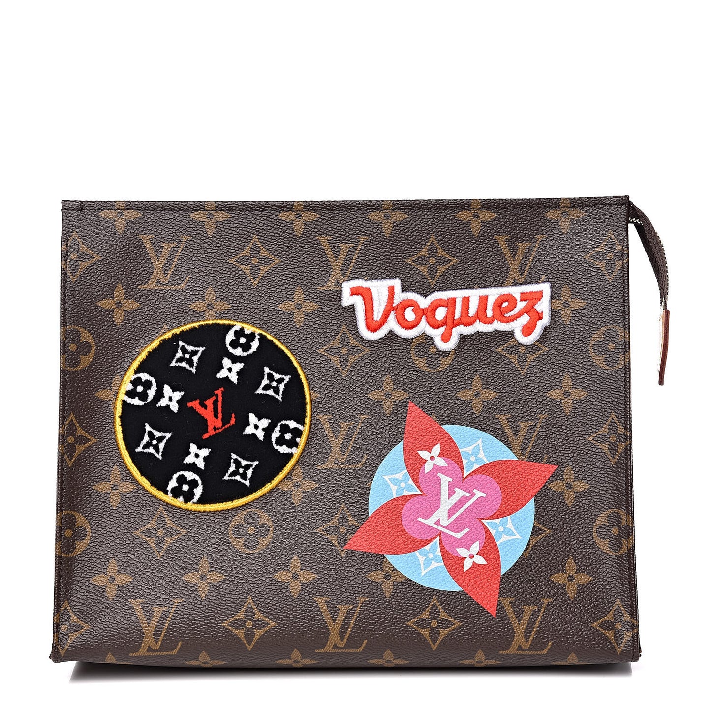 Monogram Travel Stickers Toiletry Pouch 26