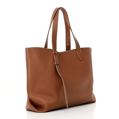 Louis Vuitton Grained Calfskin Low Key Cabas MM Cognac 4 of 11