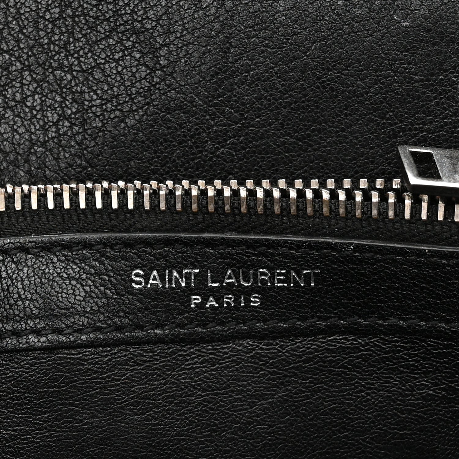 Saint Laurent Calfskin Matelasse Diamond Quilted Monogram Medium College Bag Black 7 of 19