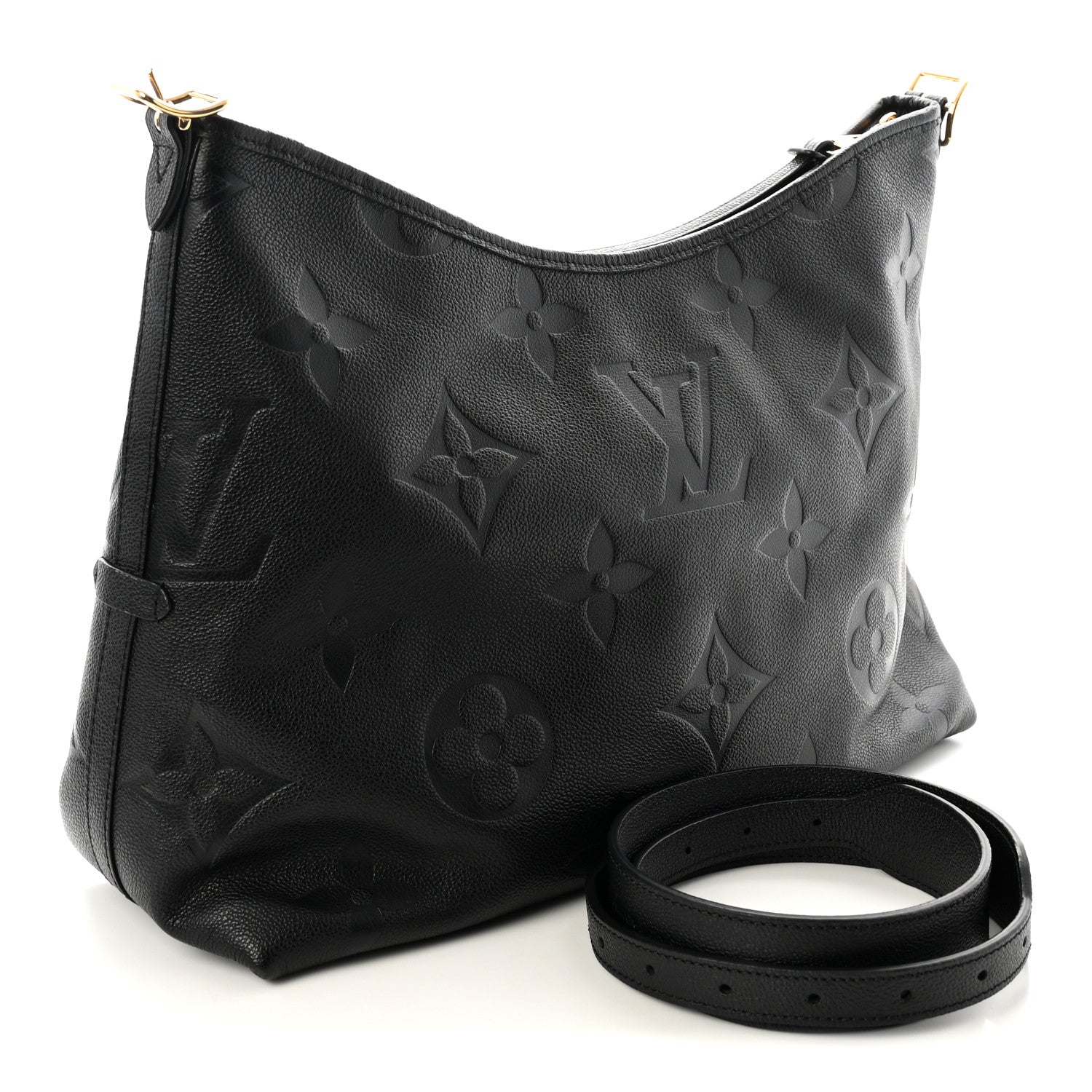 Louis Vuitton Empreinte Monogram Giant Carryall MM Black 4 of 10