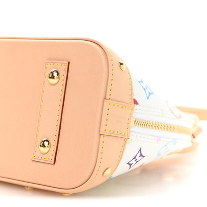 Louis Vuitton LV x TM Monogram Multicolor Alma BB White 8 of 9