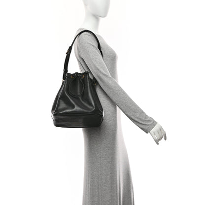 Louis Vuitton Epi Petit Noe NM Black 2 of 11