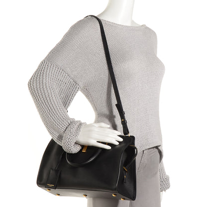 Saint Laurent Calfskin Small Classic Y Cabas Black 2 of 7