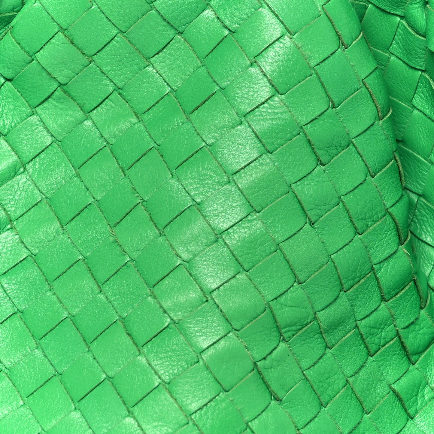 Nappa Maxi Intrecciato The Pouch Oversized Clutch Parakeet