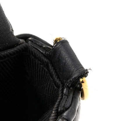 Louis Vuitton Calfskin Bubblegram Wallet On Strap Black 11 of 12
