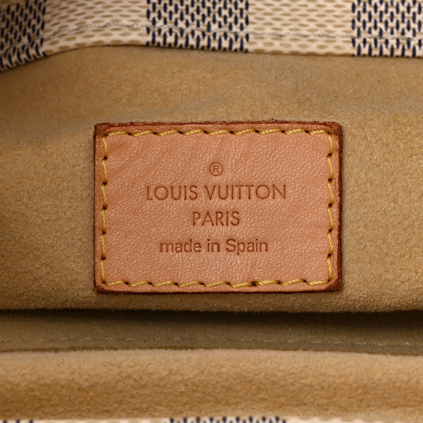 Damier Azur Artsy MM