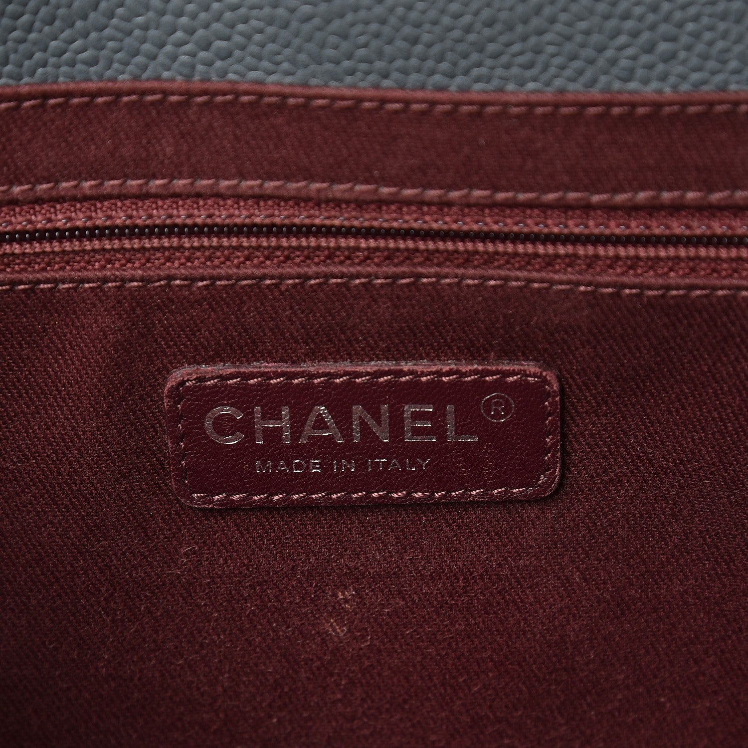 Chanel Caviar Quilted Large Retro Class Flap Grey 7 of 15