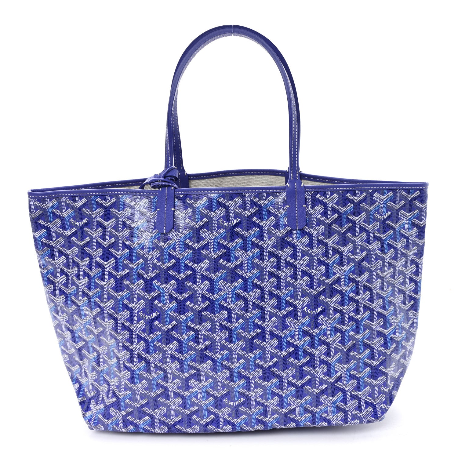 Goyard Goyardine Saint Louis PM Blueberry Purple 1 of 11