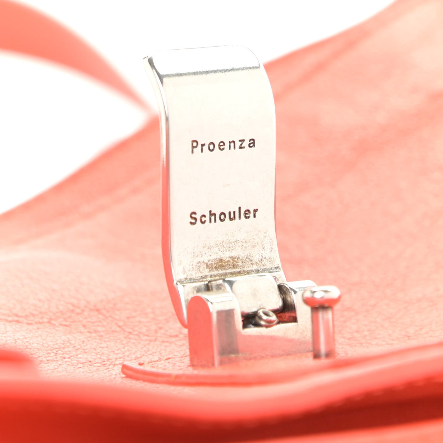 Lambskin Tiny PS1 Satchel Fire Red