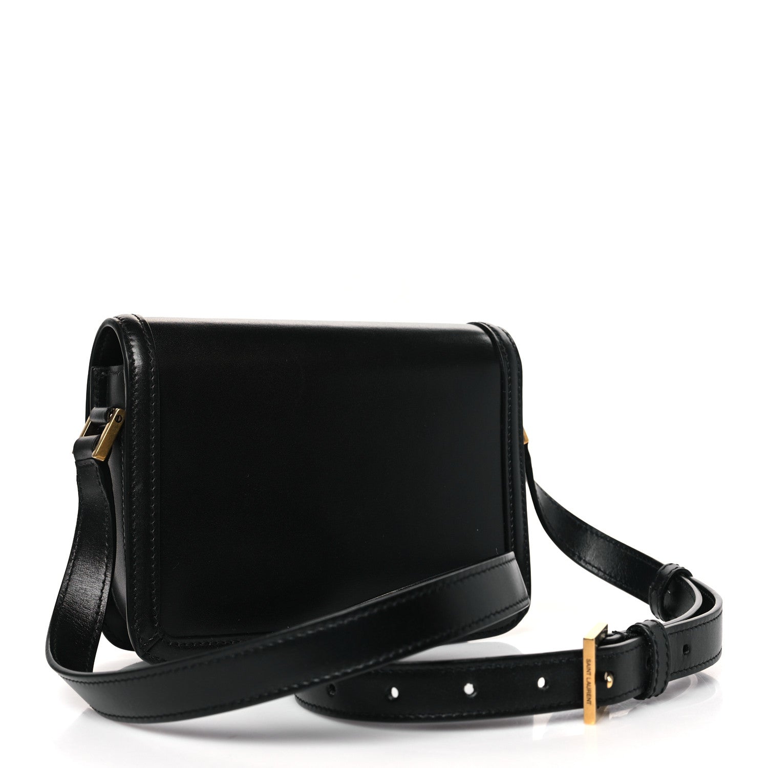 Saint Laurent Smooth Calfskin Small Solferino Satchel Black 3 of 9