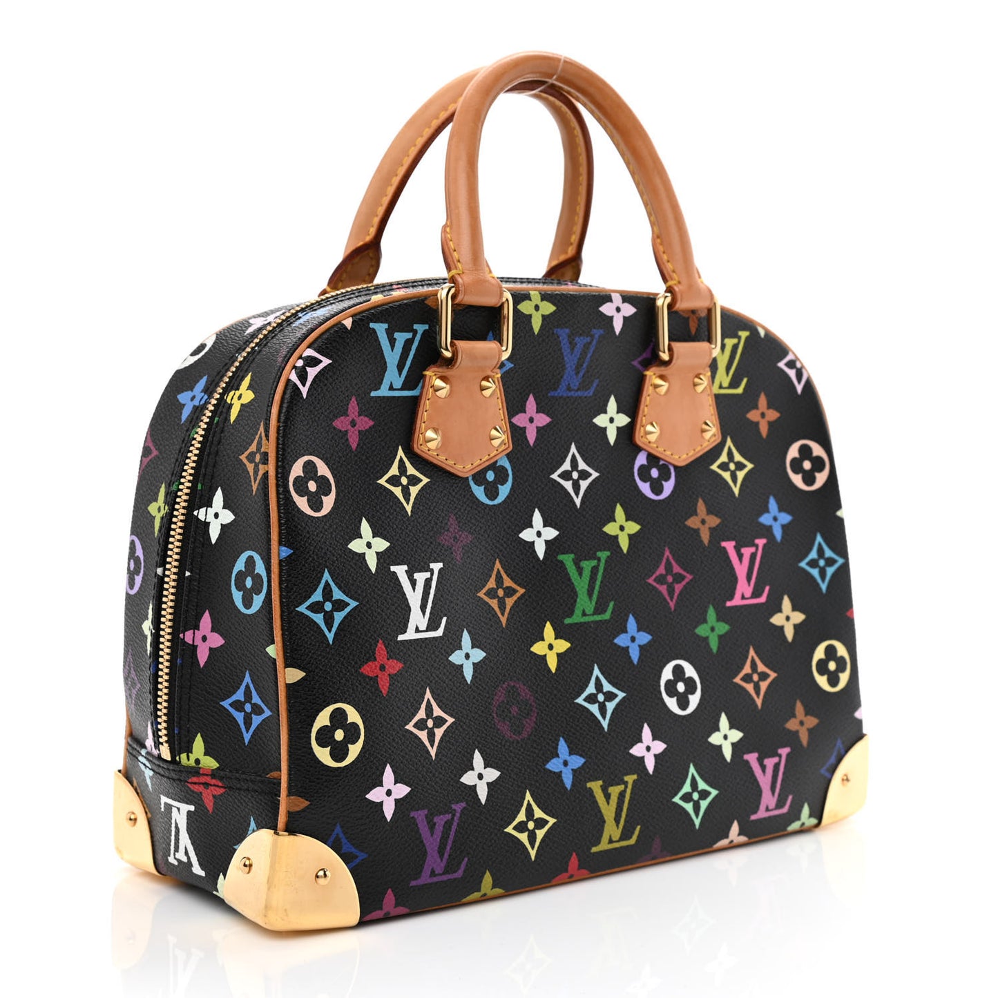 Monogram Multicolor Trouville Black
