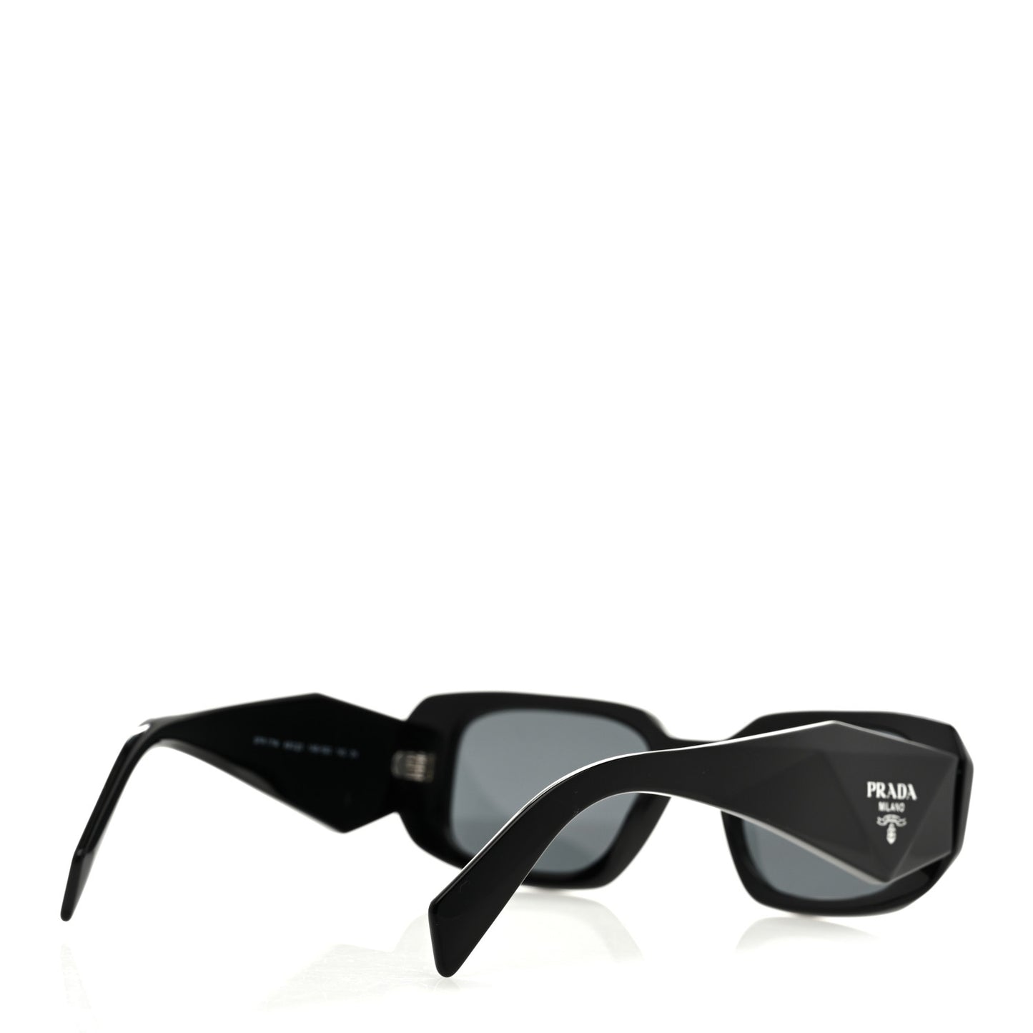 Acetate Symbole Sunglasses SPR 17W Black