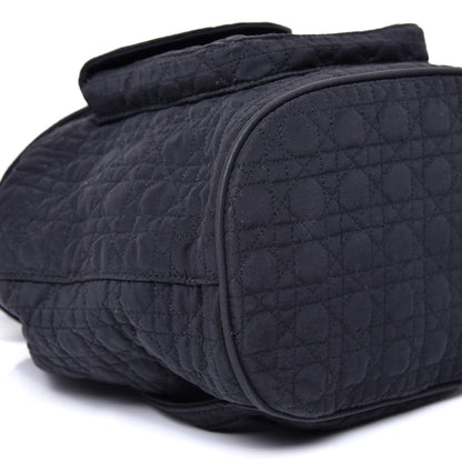 Christian Dior Nylon Cannage Backpack Navy Blue 6 of 11