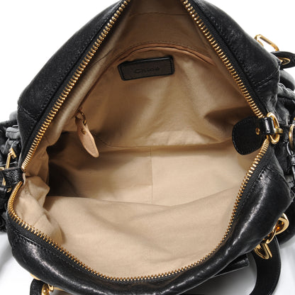 Chloe Lambskin Medium Paraty Black 8 of 9