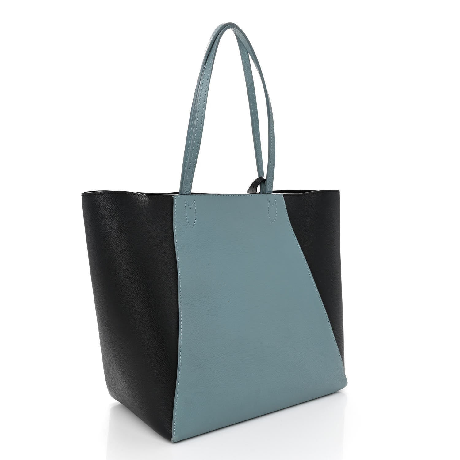 Louis Vuitton Calfskin Lockme Cabas Sky Black 3 of 11