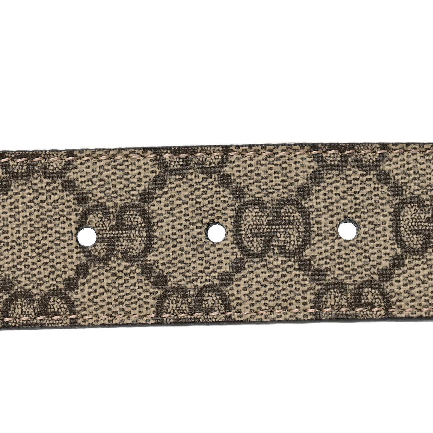 Supreme Monogram Calfskin Rectangular Belt 80 32 Brown