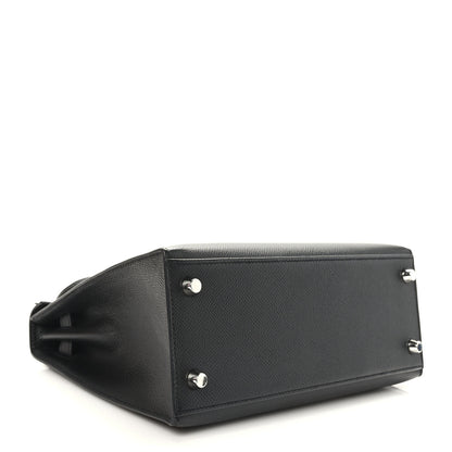 Hermes Epsom Kelly Sellier 25 Black 4 of 10