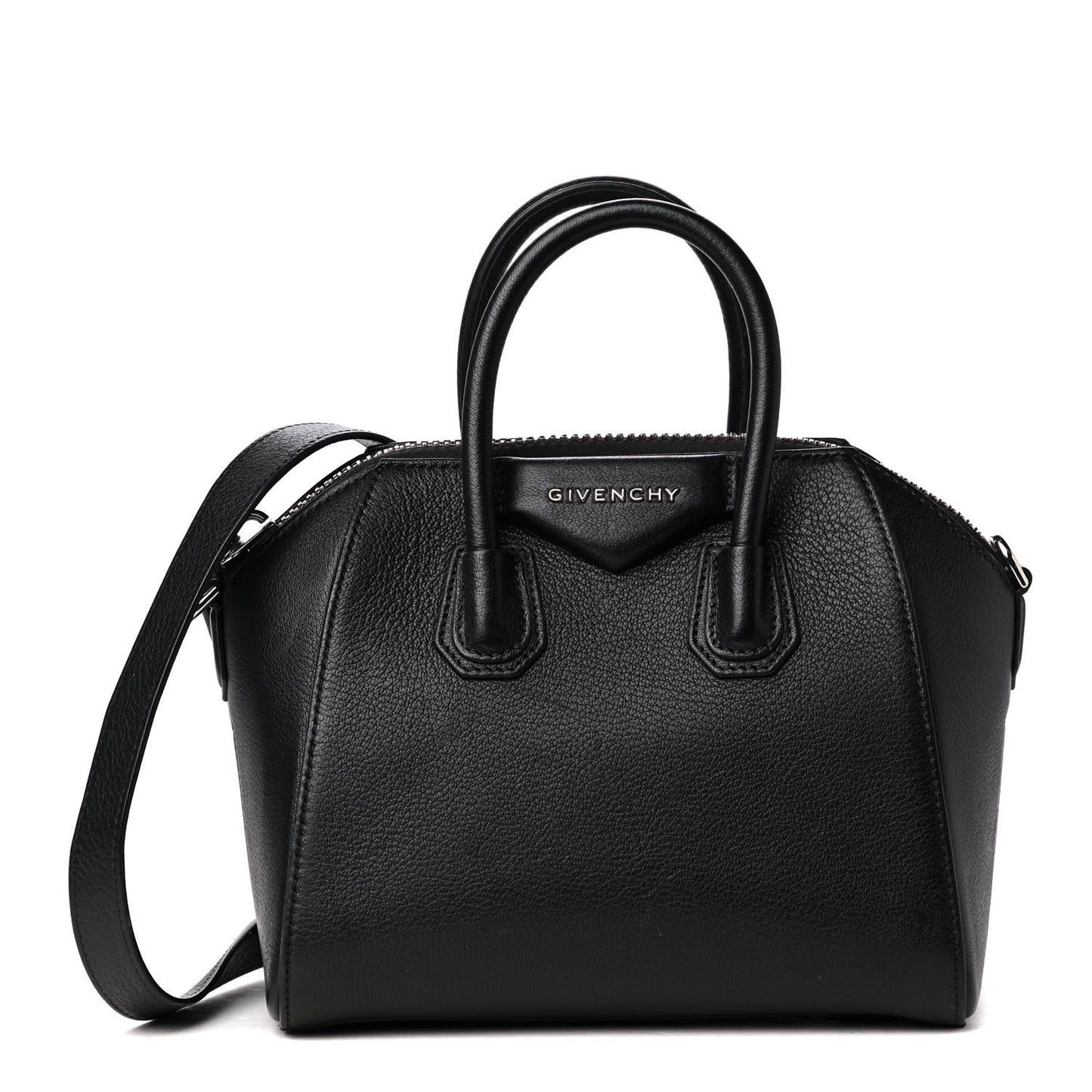 Sugar Goatskin Mini Antigona Black