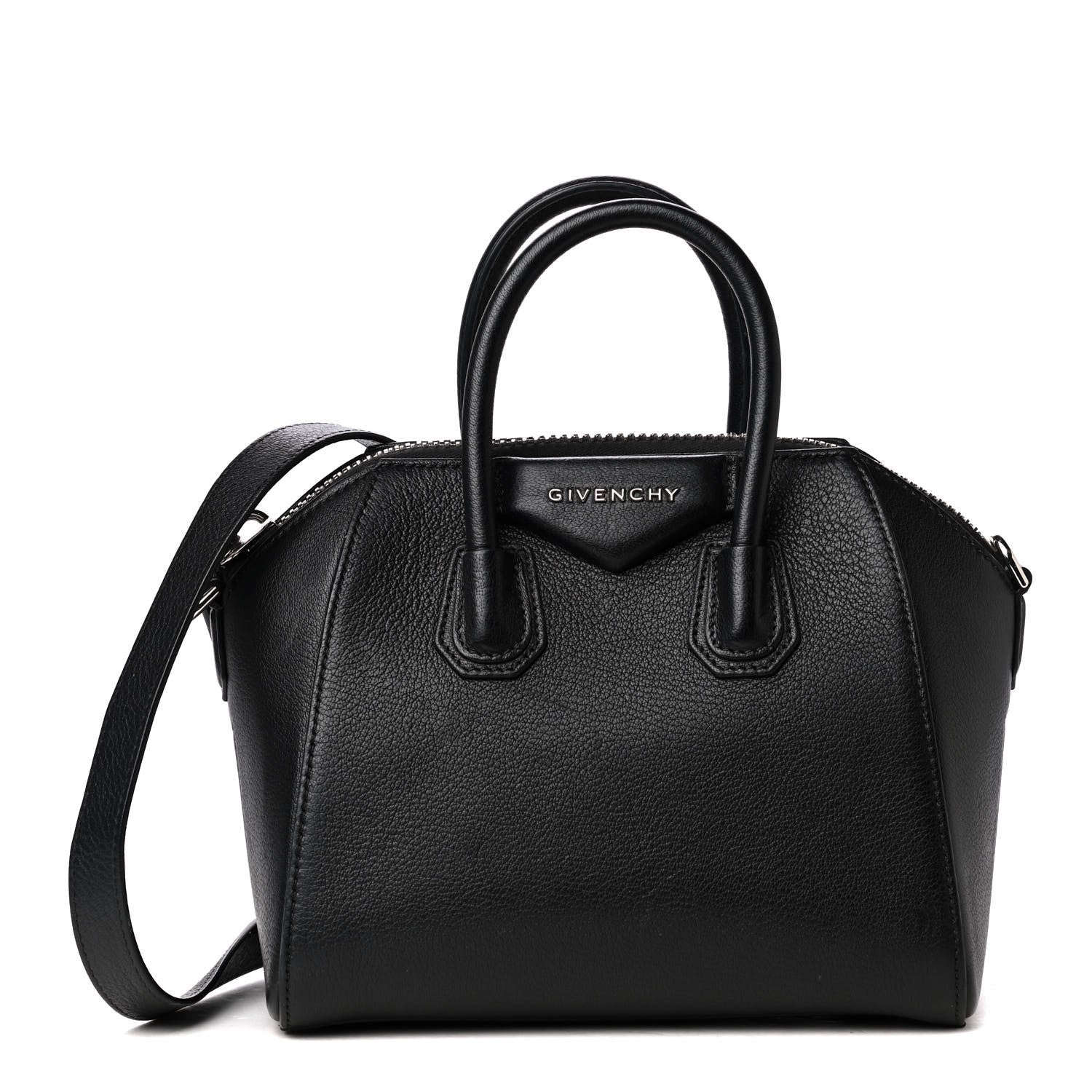 Givenchy Sugar Goatskin Mini Antigona Black 1 of 4