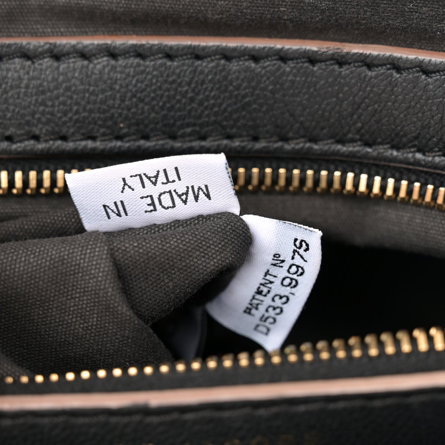 Calfskin Quilted Studded Stam Black