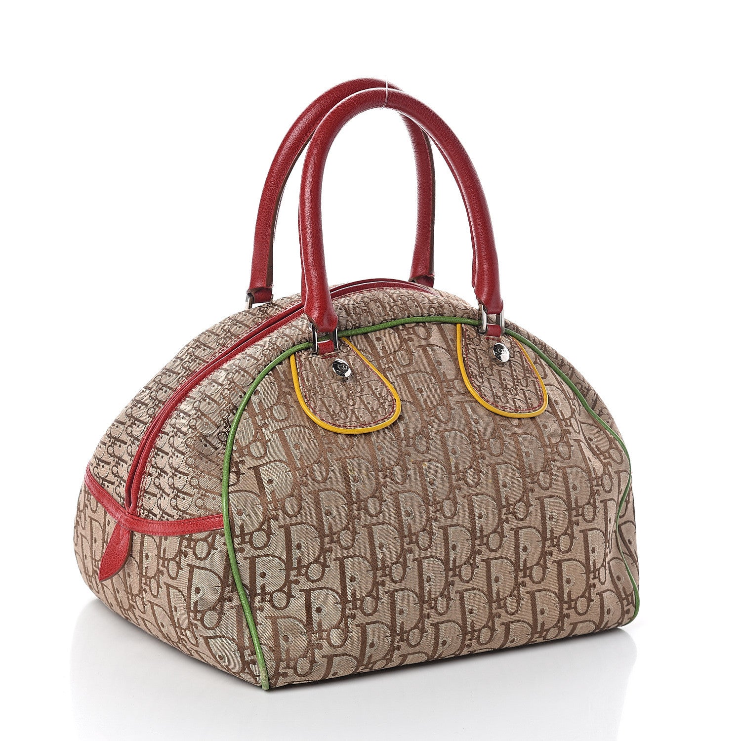 Christian Dior Monogram Rasta Bowler Beige 2 of 7