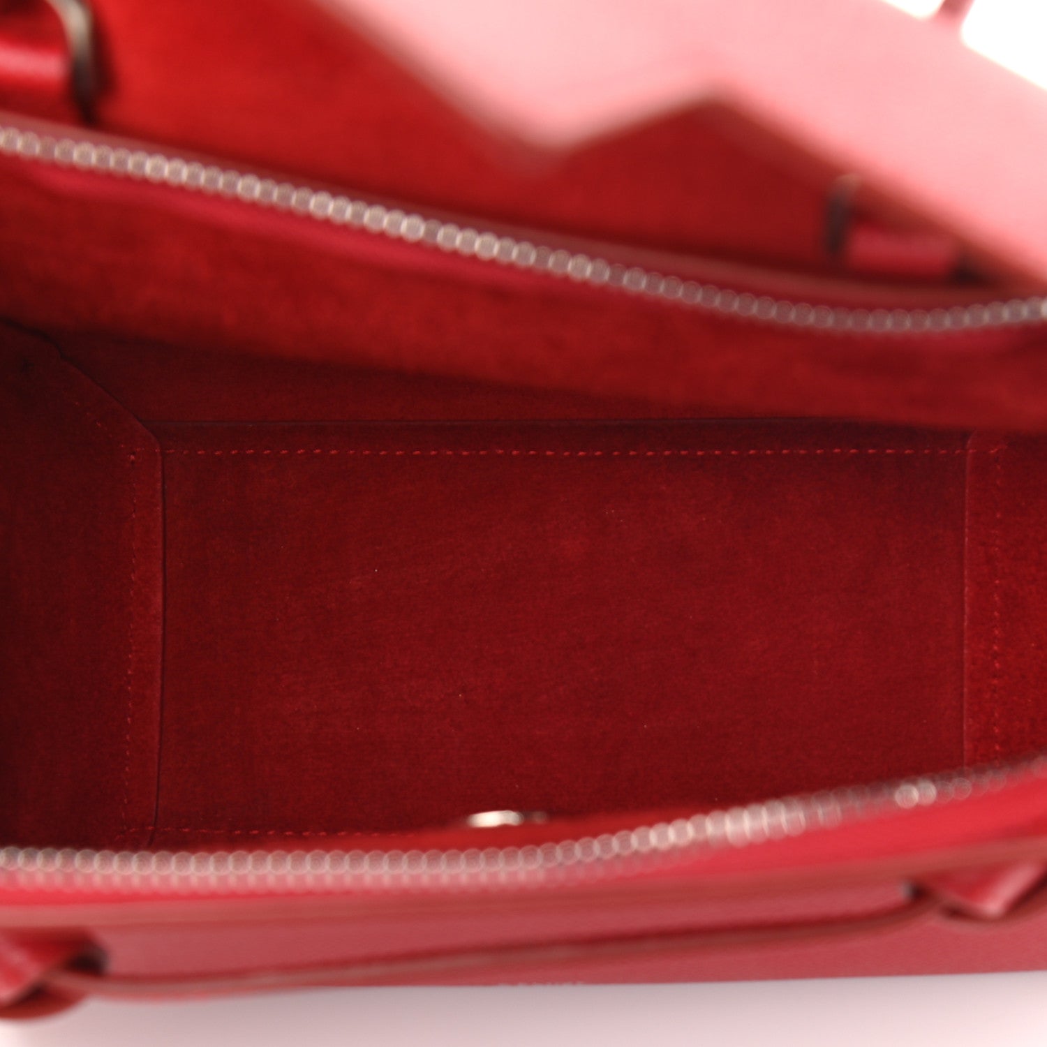 Celine Grained Calfskin Nano Belt Bag Coquelicot 5 of 14