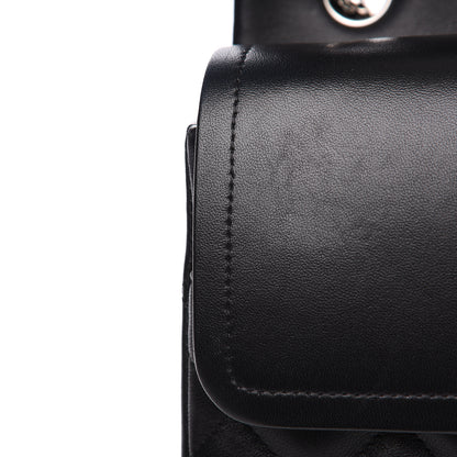 Chanel Lambskin Quilted Jumbo Double Flap Black 12 of 15