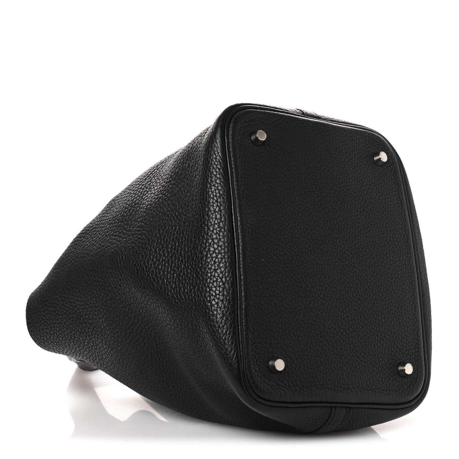 Hermes Taurillon Clemence Picotin Lock 22 MM Black 4 of 12