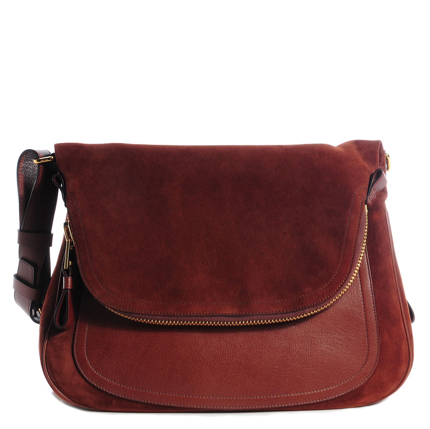 Tom Ford Suede Large Jennifer Nutmeg 1 of 12