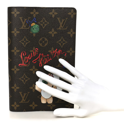 Louis Vuitton Monogram Emily Notebook Cover MM Gold 2 of 8