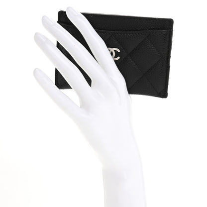 Chanel Caviar Quilted Card Holder Black 2 of 16