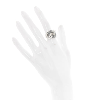 David Yurman Sterling Silver Black Diamond Belmont Ring 51 5.75 2 of 5